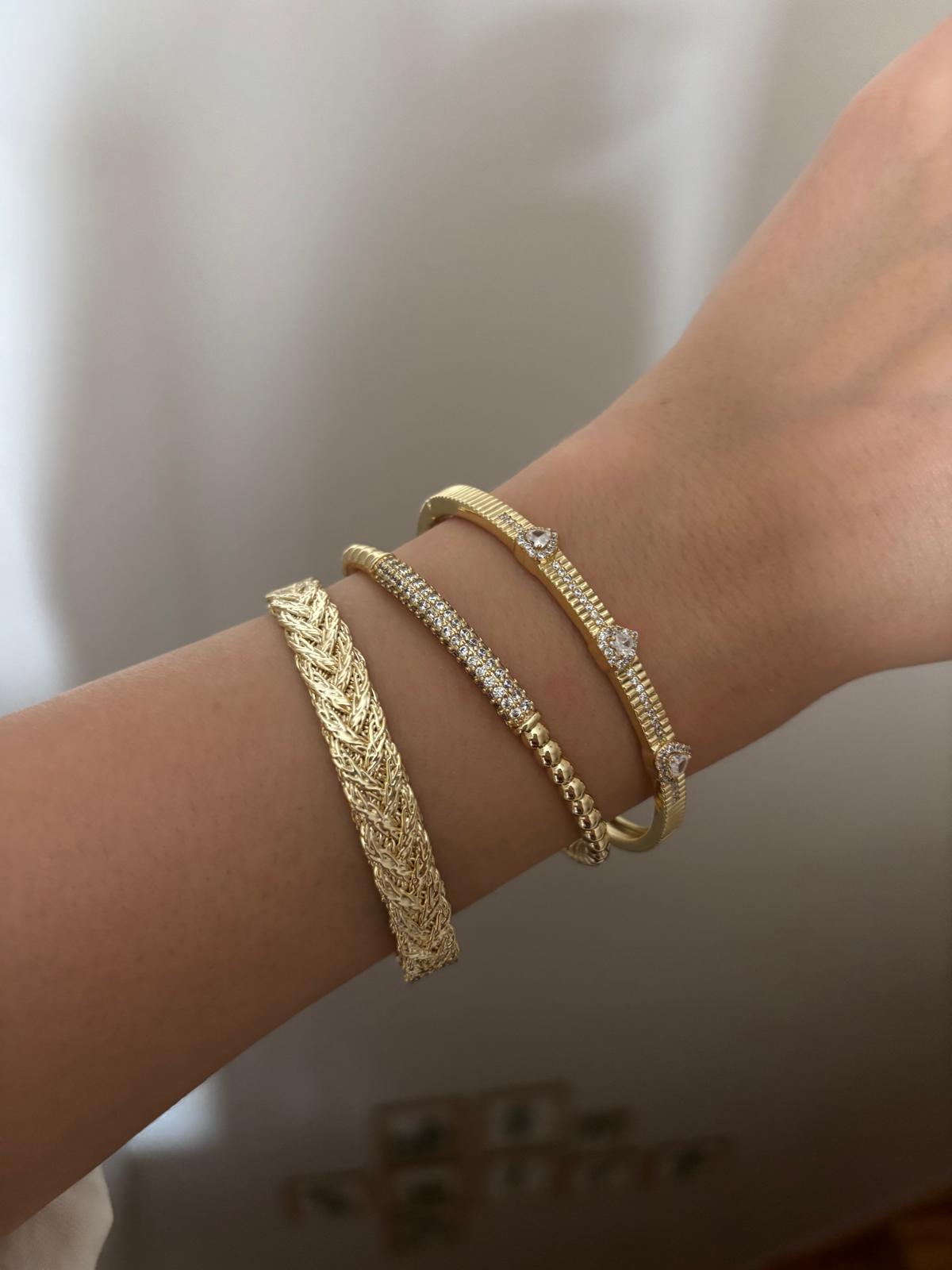 Balıksırtı Kelepçe Bileklik