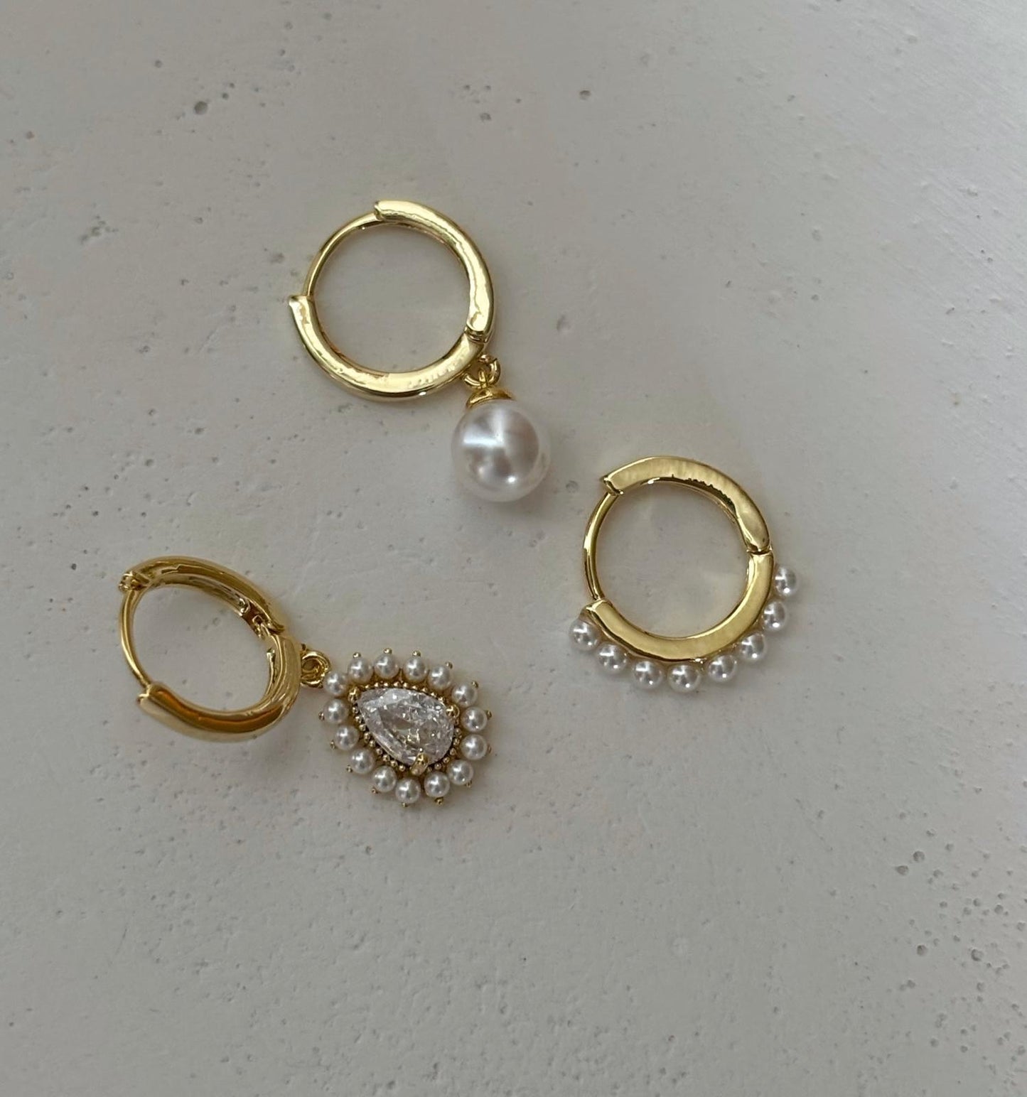 Üçlü Kombin Küpe