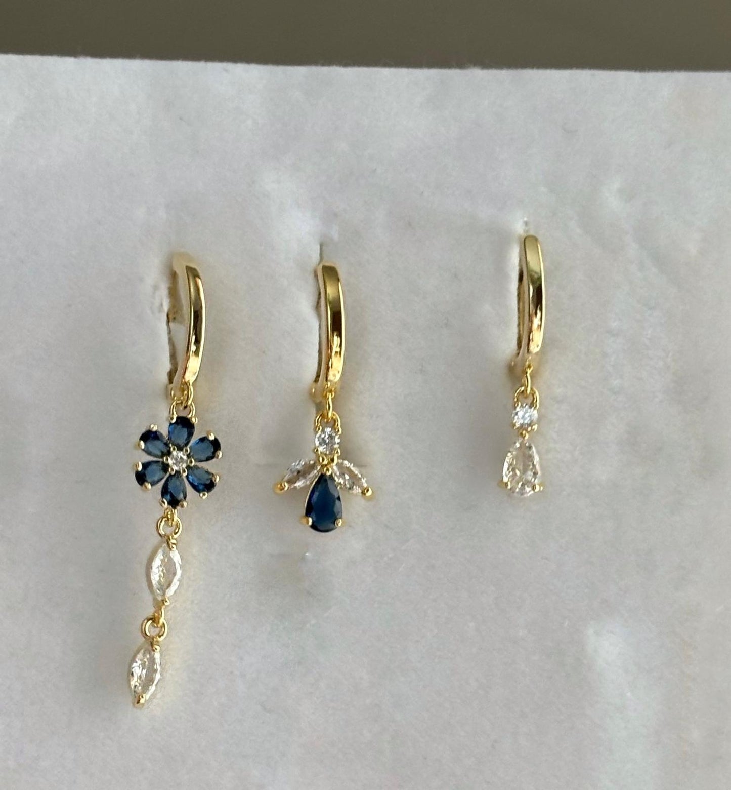 Üçlü Kombin Küpe