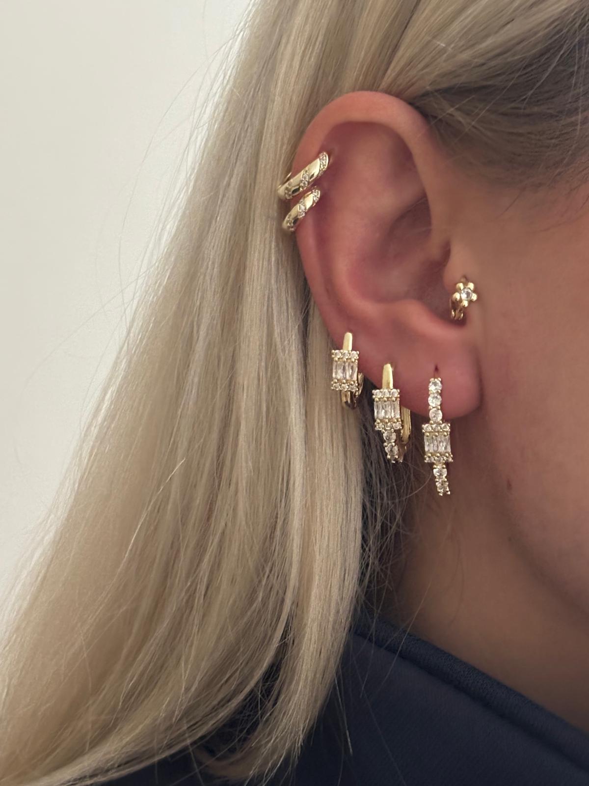 Üçlü Kombin Küpe