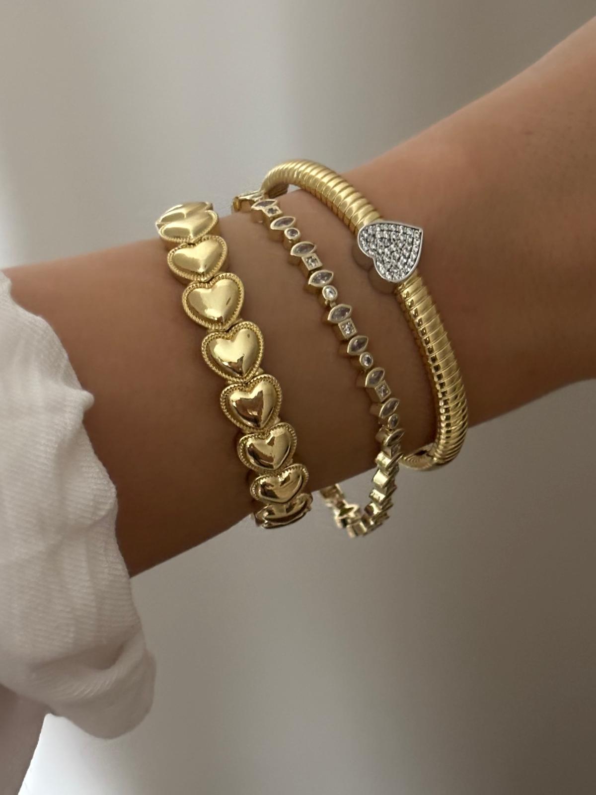 More Kalp Lastik Bileklik