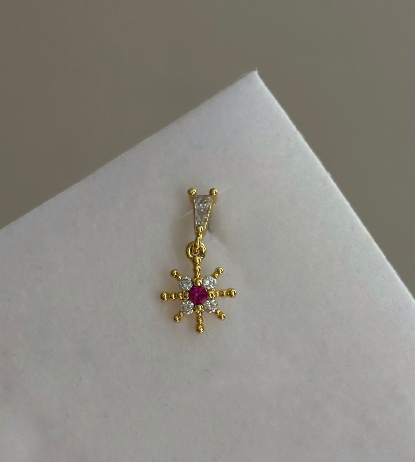 Burgundy  Piercing