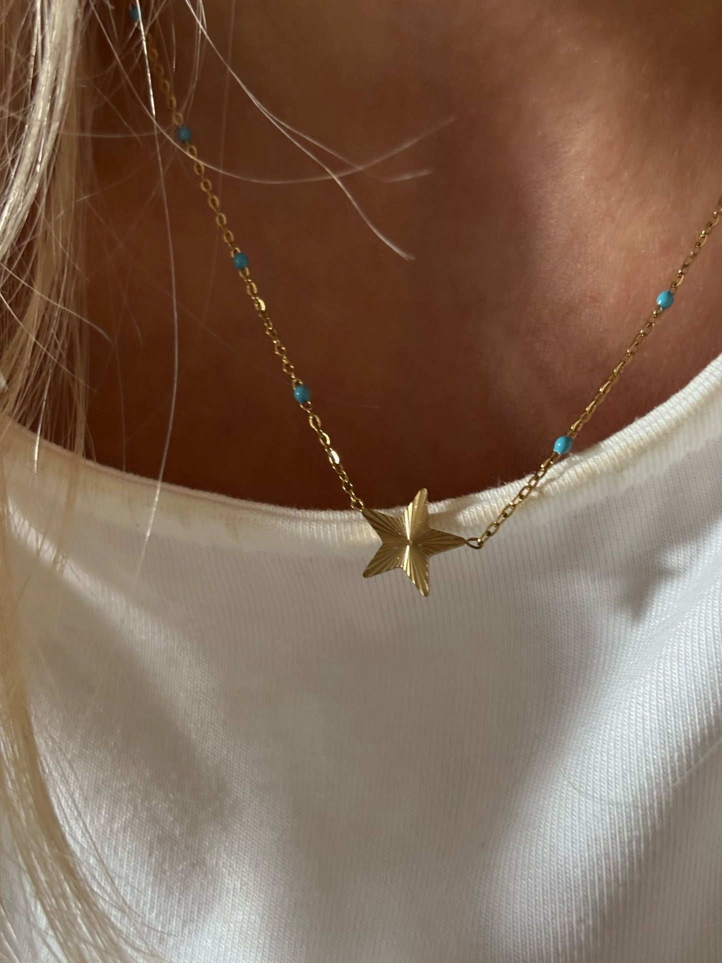 Blue Star Kolye