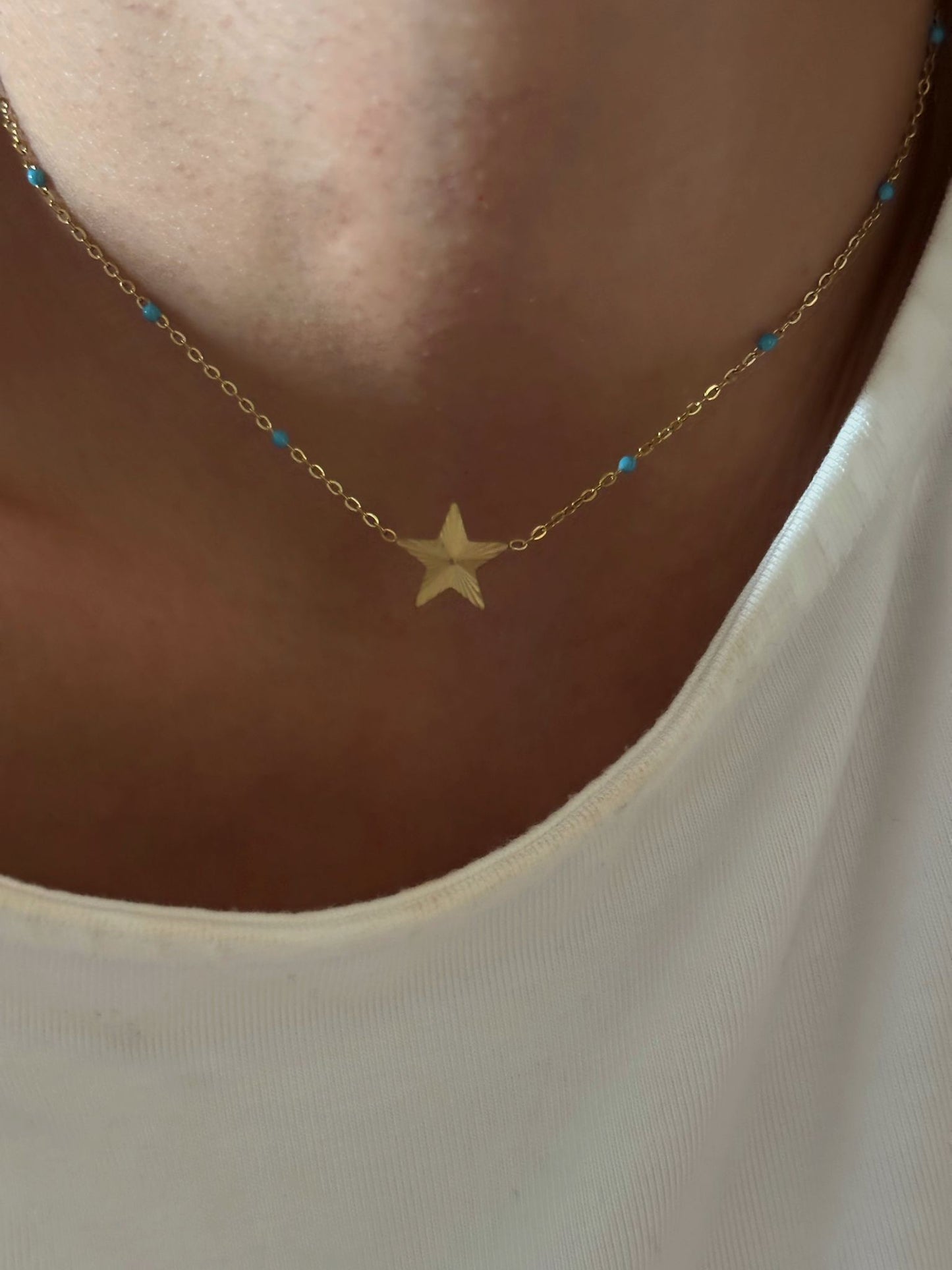 Blue Star Kolye