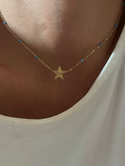 Blue Star Kolye