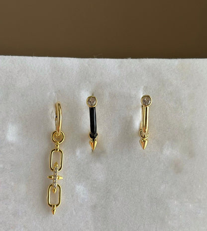 Üçlü Kombin Küpe