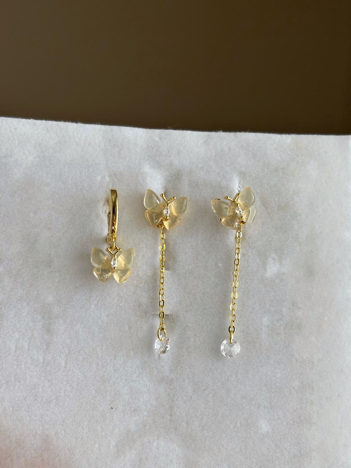 Üçlü Kombin Küpe