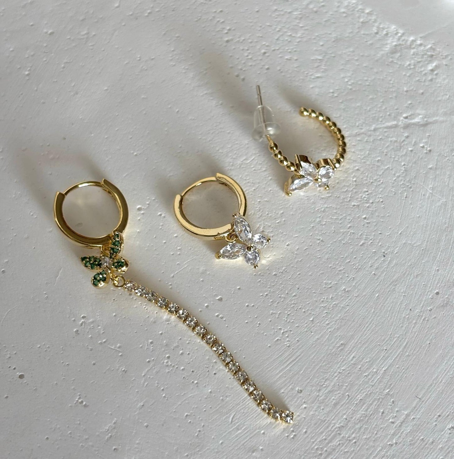 Üçlü Kombin Küpe