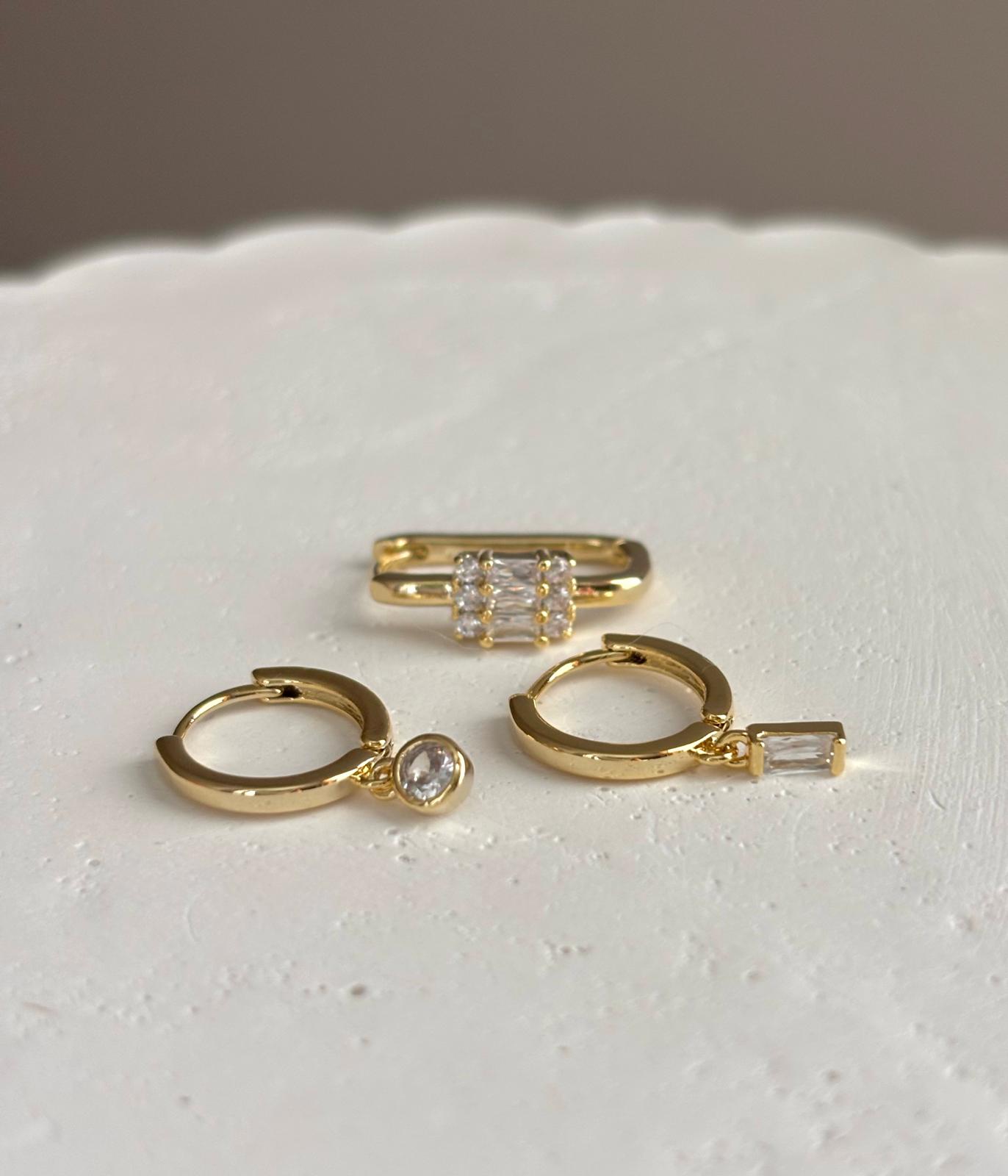 Üçlü Kombin Küpe