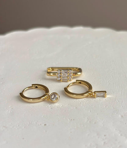 Üçlü Kombin Küpe