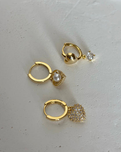 Üçlü Kombin Küpe