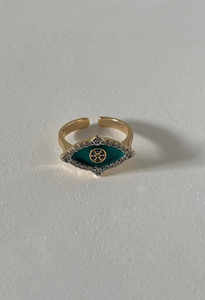Turkuaz Göz Yüzük