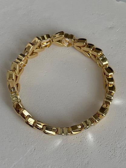 Üçgen Kalp Lastik Bileklik