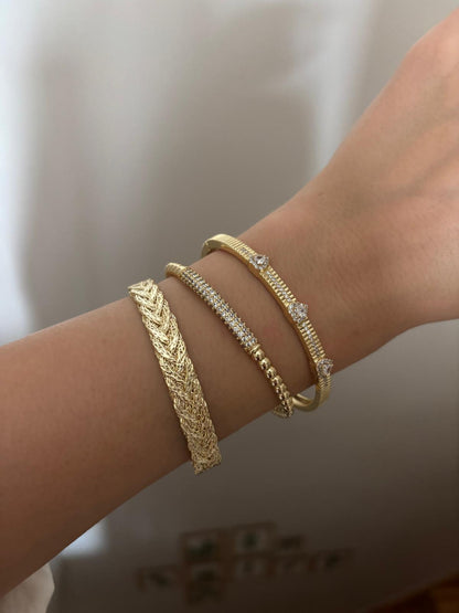 Balıksırtı Kelepçe Bileklik