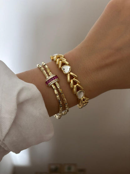 Bordo Boncuk Bileklik