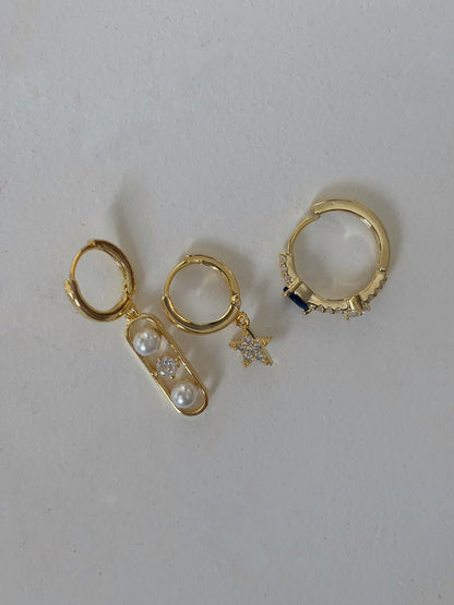 Üçlü Kombin Küpe