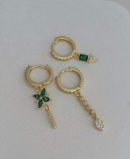 Üçlü Kombin Küpe