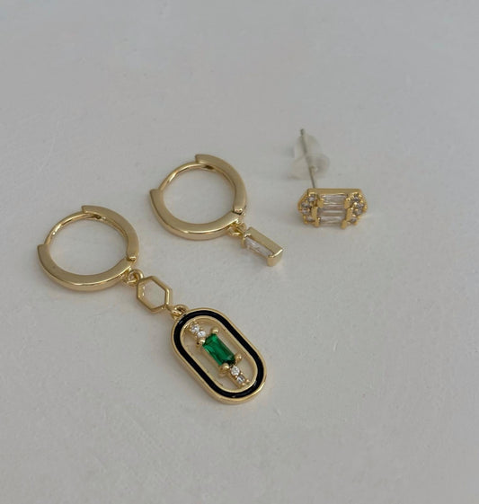 Üçlü Kombin Küpe