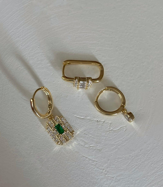 Üçlü Kombin Küpe