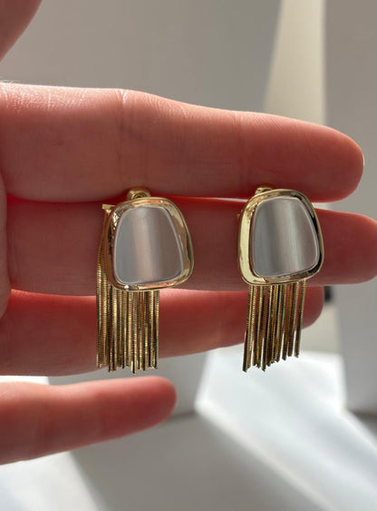 Çift Sallantı Küpe