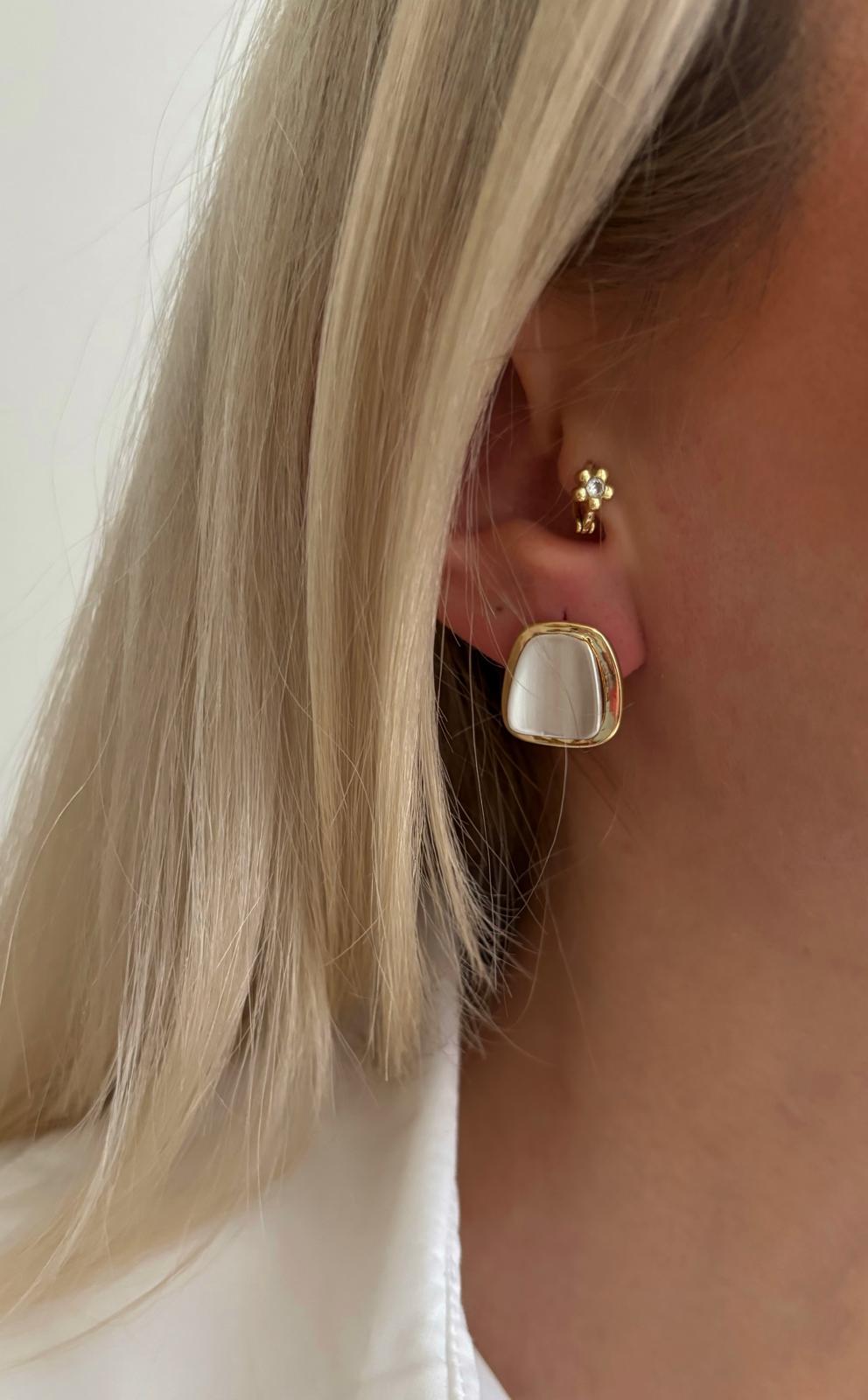 Çift Sallantı Küpe