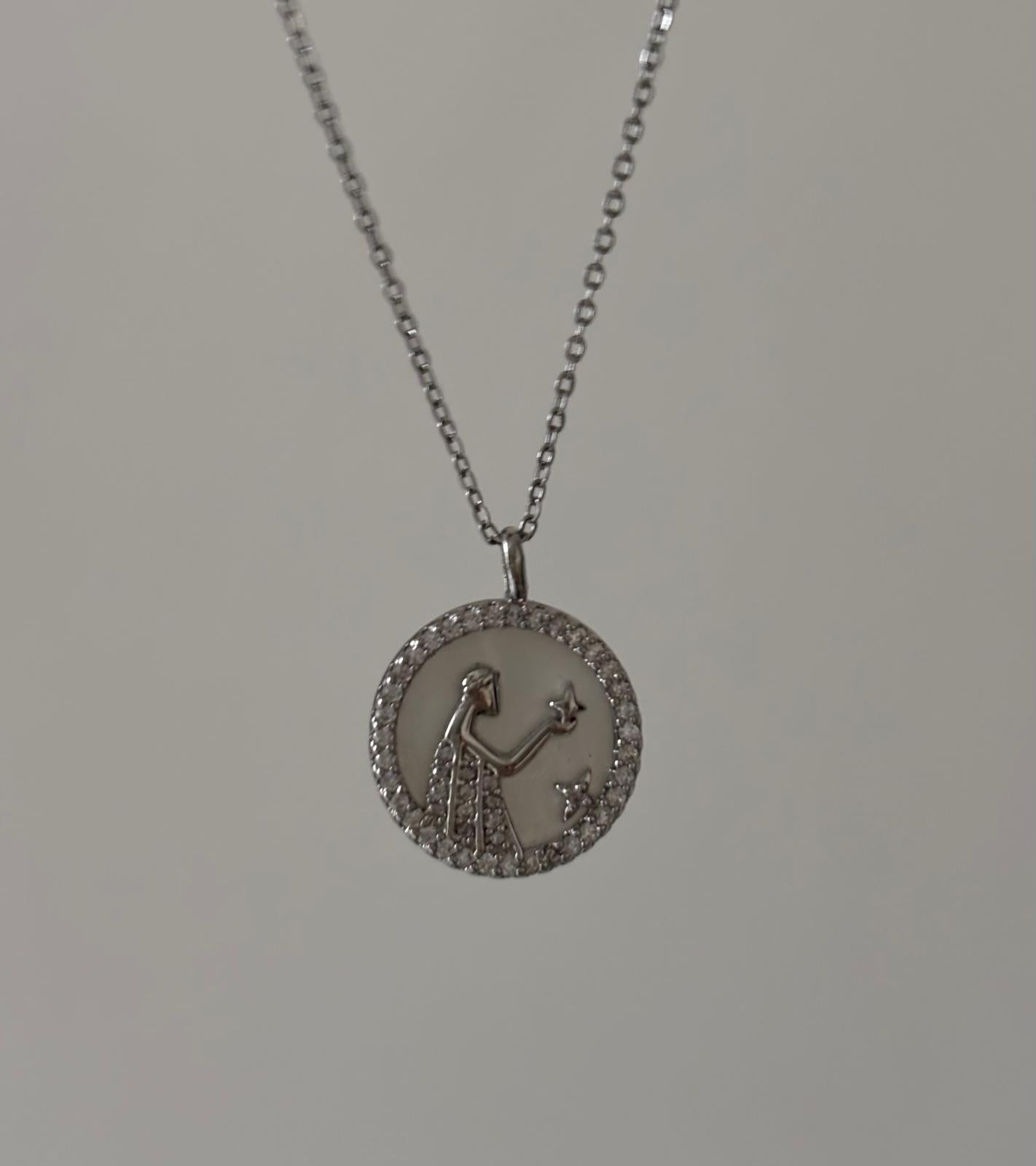 Başak Silver Burç Kolye