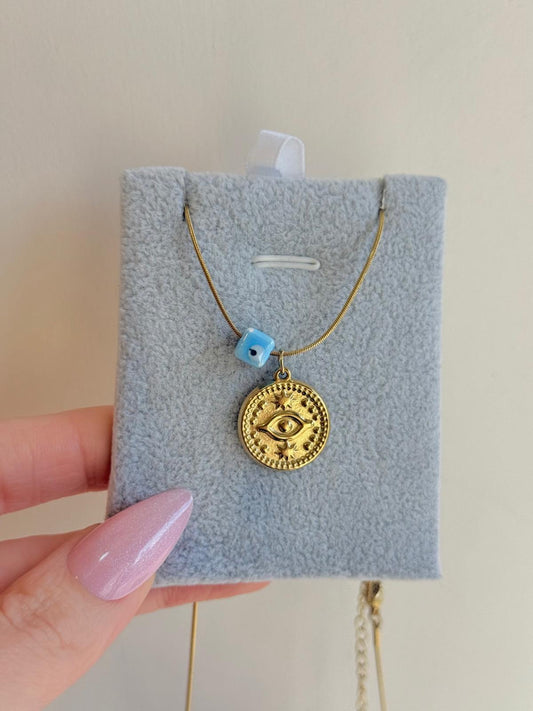 Göz Çelik Kolye