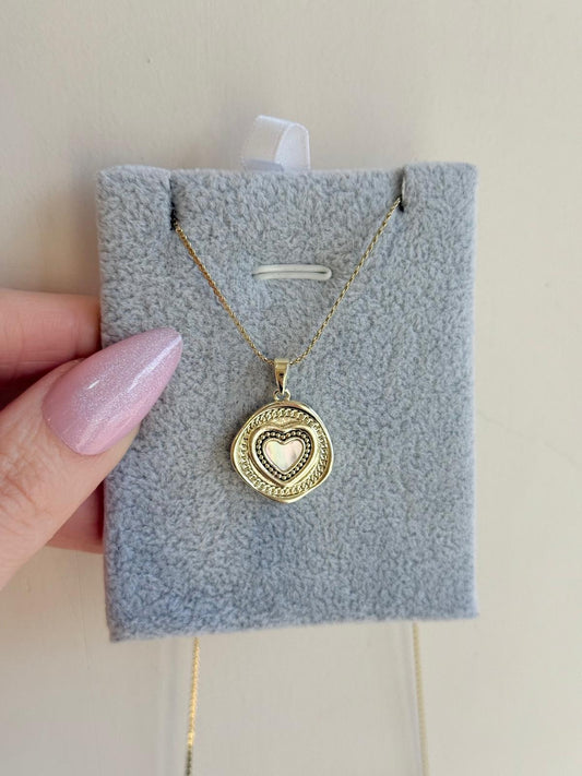 Opaline Çelik Kolye