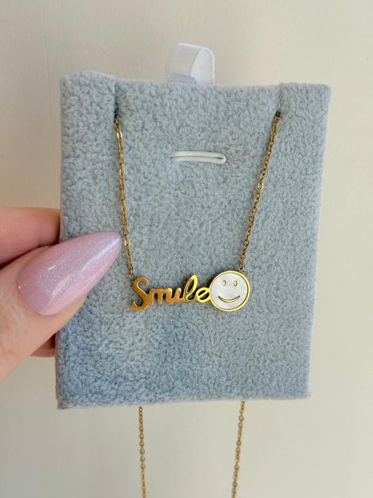 Smile Çelik Kolye
