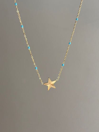 Blue Star Kolye