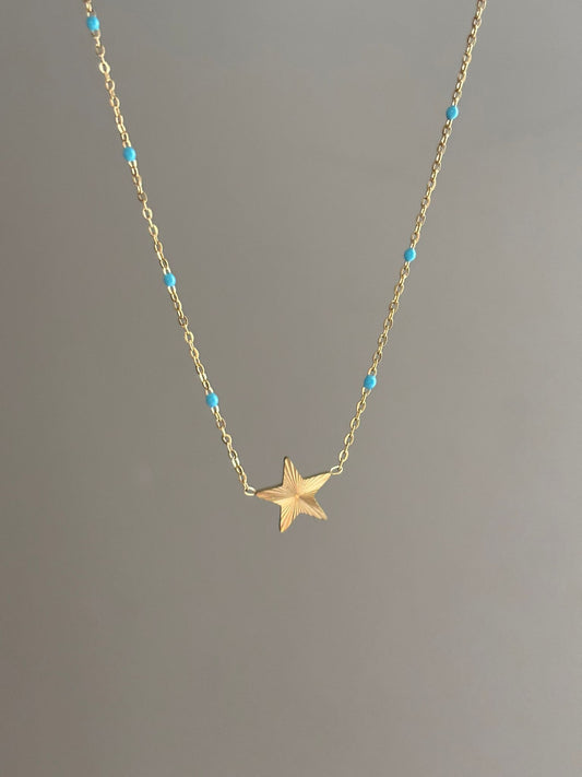 Blue Star Kolye