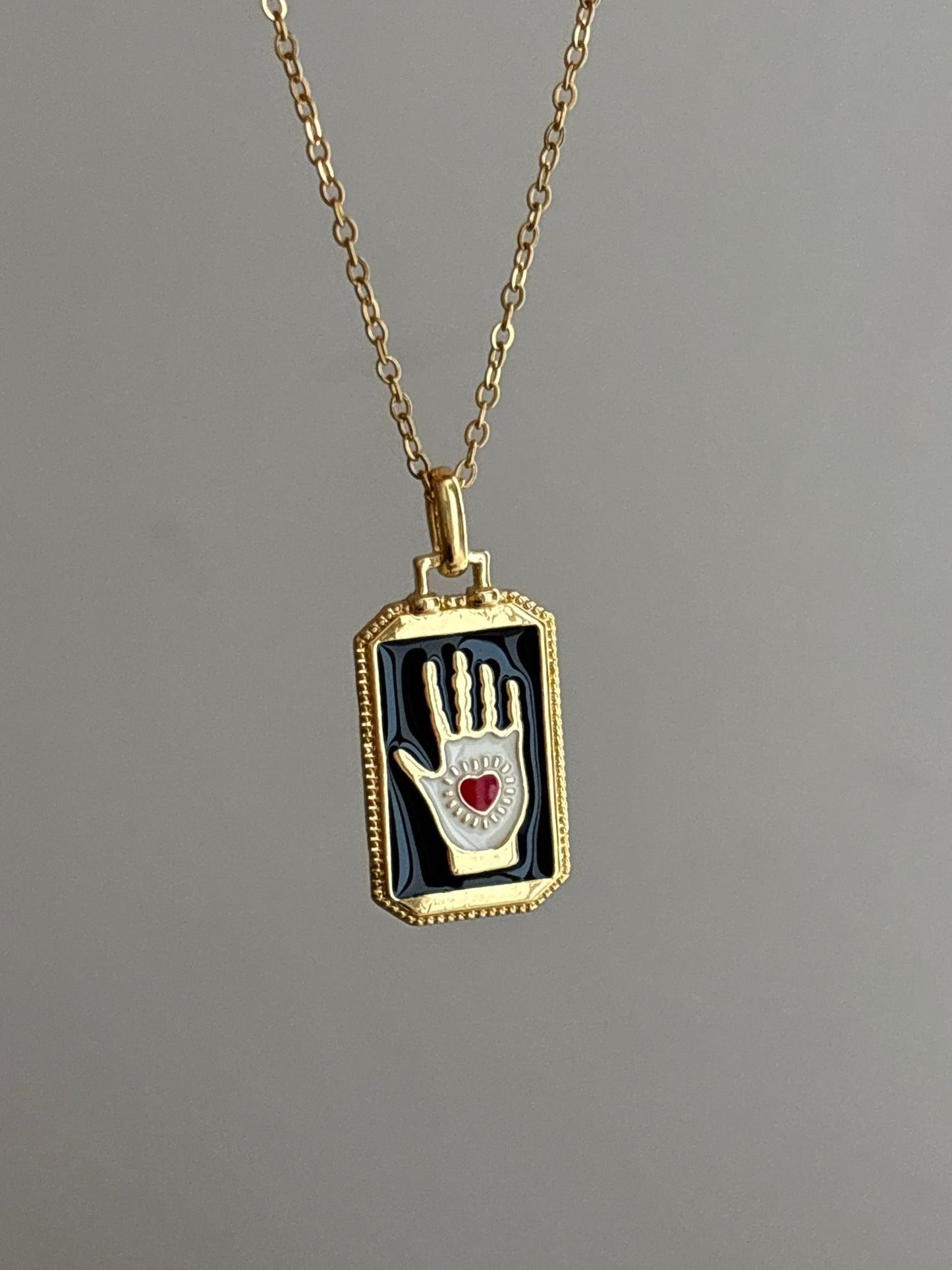 Tarot Hand Kolye
