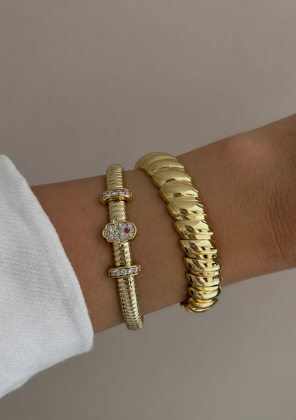 Kalın Burgu Lastik Bileklik