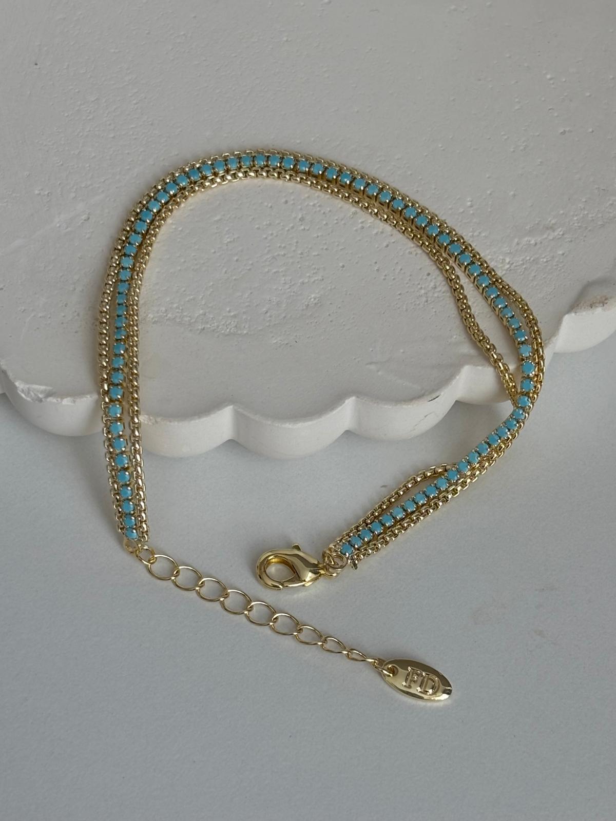 Üçlü Zincir Bileklik