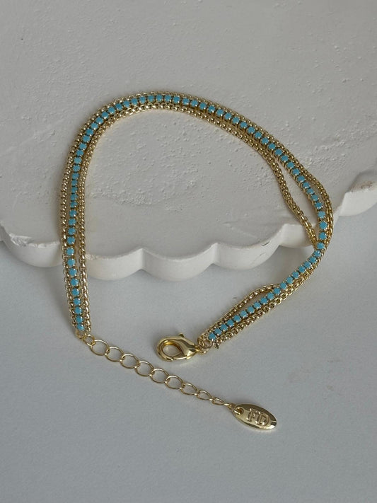 Üçlü Zincir Bileklik