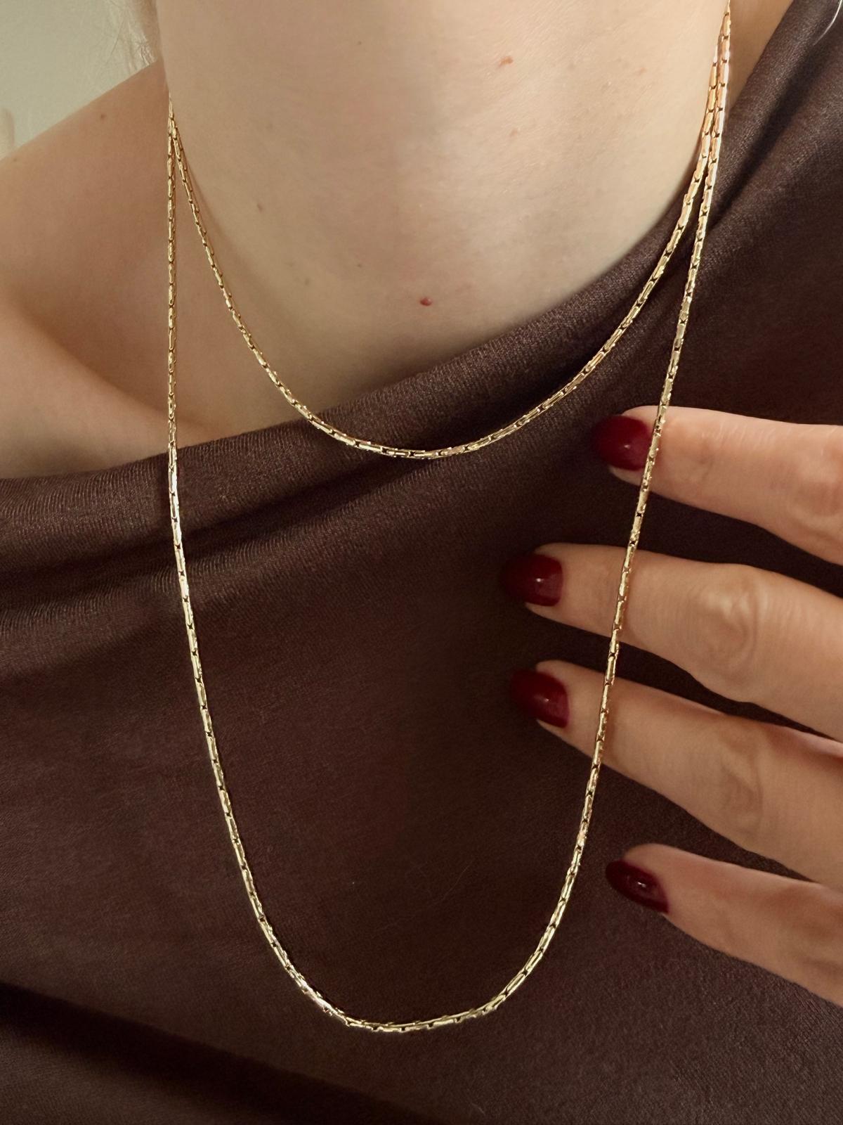 Gold Zincir Kolye